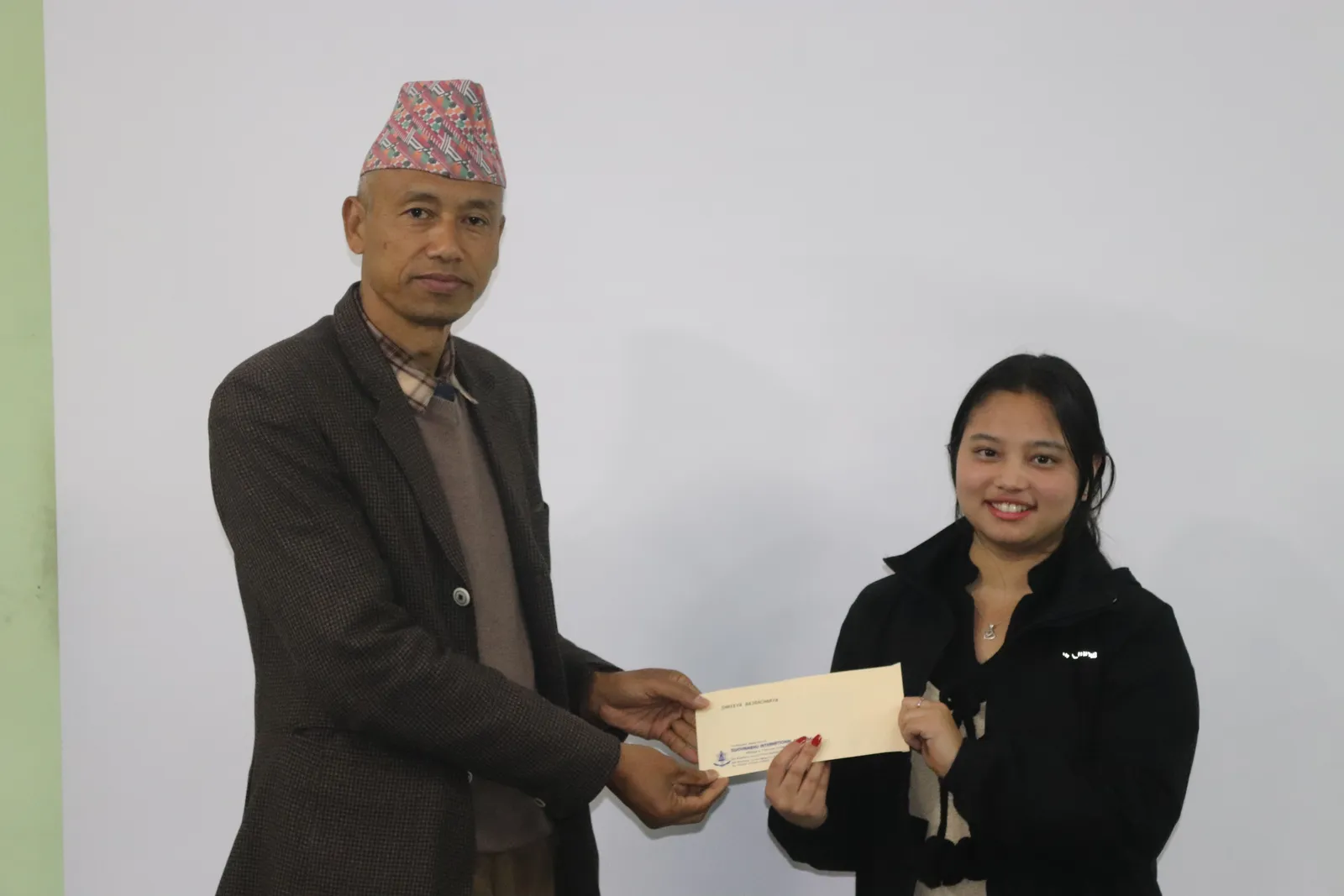 Internal Exam Scholarship Distribution